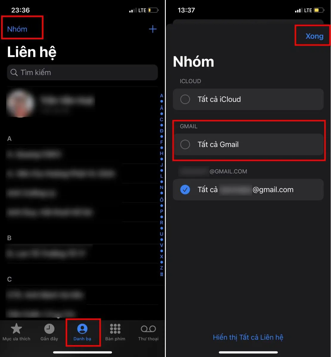 Hướng dẫn cách đồng bộ danh bạ từ iPhone lên Gmail