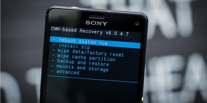 Hướng dẫn cách đưa điện thoại sony về chế độ recovery mode