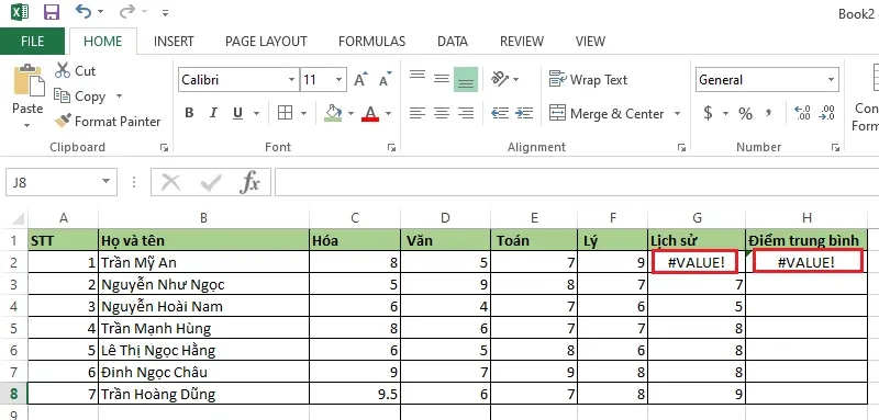 Hướng dẫn cách dùng hàm AVERAGE trong Excel chi tiết, dễ hiểu