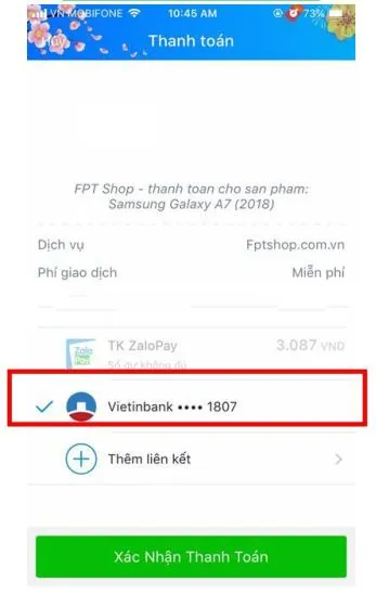 Hướng dẫn cách dùng ZaloPay thanh toán và mua hàng trên FPTShop