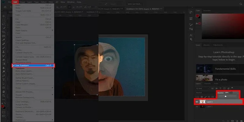 Hướng dẫn cách ghép mặt vào ảnh qua phần mềm Photoshop vô cùng đơn giản, dễ làm