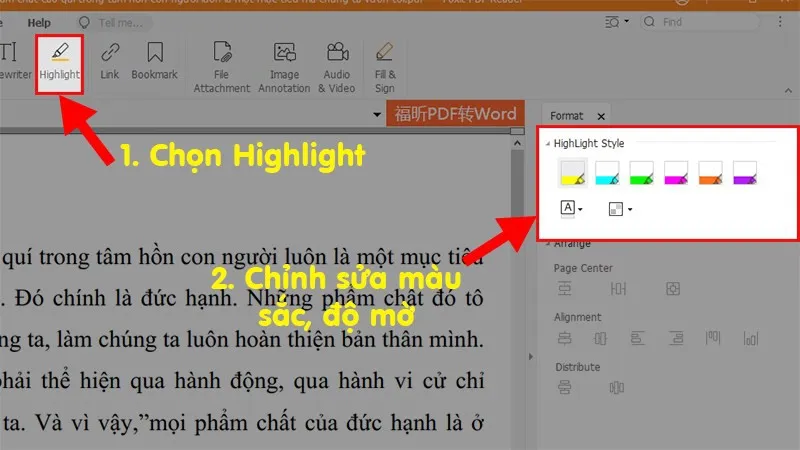 Hướng dẫn cách highlight trong PDF cực đơn giản cho người mới