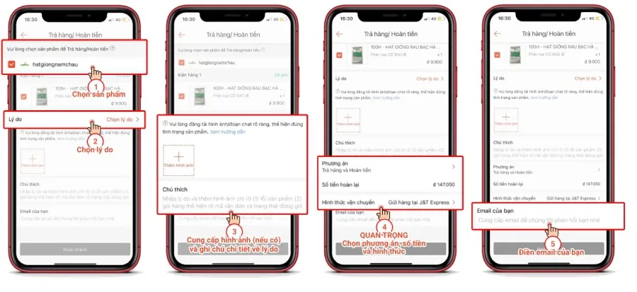 Hướng dẫn cách hoàn tiền trên Shopee an toàn, nhanh chóng