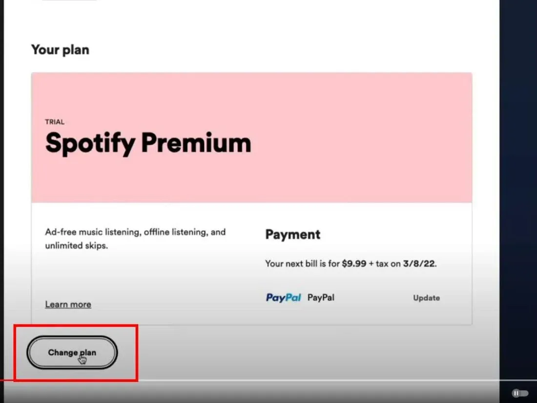 Hướng dẫn cách huỷ gói Spotify Premium đơn giản và nhanh chóng