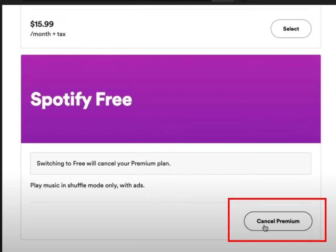 Hướng dẫn cách huỷ gói Spotify Premium đơn giản và nhanh chóng