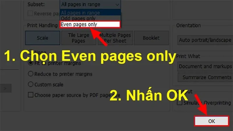 Hướng dẫn cách in 2 mặt file PDF, WORD, EXCEL nhanh nhất