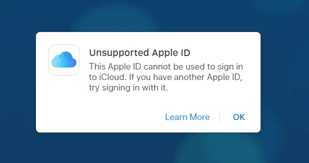 Hướng dẫn cách khắc phục lỗi không đăng nhập được ID Apple