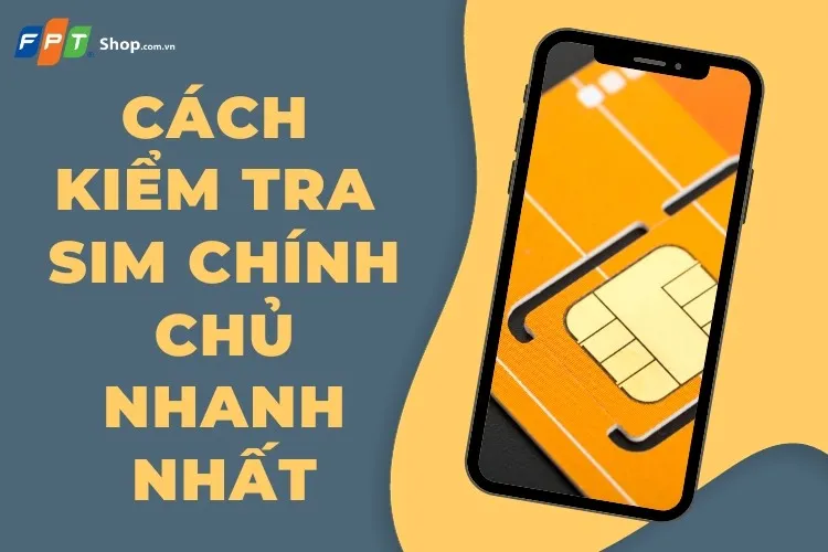 Hướng dẫn cách kiểm tra sim chính chủ Viettel, MobiFone, VinaPhone, Vietnamobile chi tiết nhất