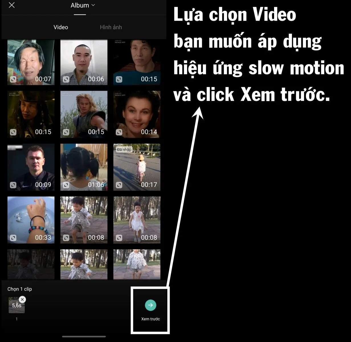 Hướng dẫn cách làm video slow motion trên TikTok