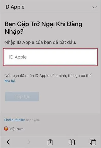 Hướng dẫn cách lấy lại mật khẩu ID Apple khi quên cực dễ