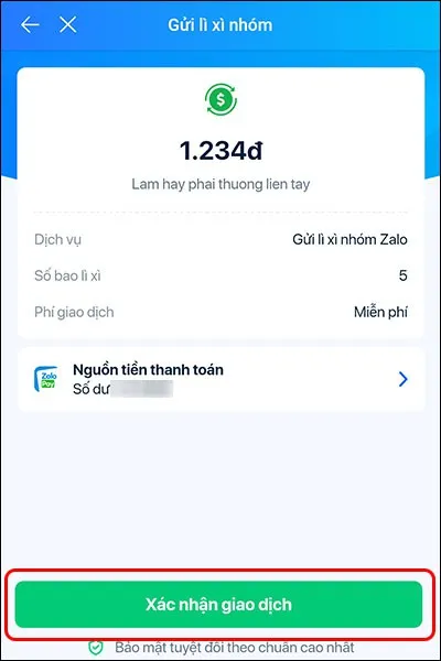 Hướng dẫn cách lì xì online trên Zalo, Momo vô cùng đơn giản và nhanh chóng