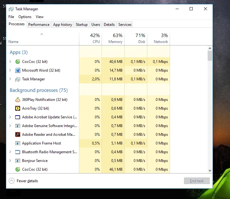 Hướng dẫn cách mở Task Manager Win 10 và sử dụng hiệu quả nhất