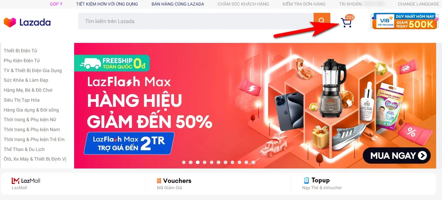 Hướng dẫn cách mua hàng trên Lazada nhanh chóng và tiện lợi cho người mới mua online