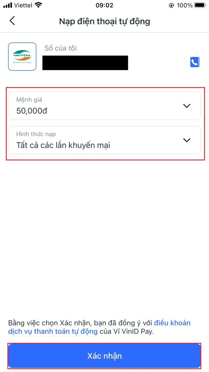 Hướng dẫn cách nạp tiền điện thoại tự động bằng VinID đơn giản, nhanh chóng