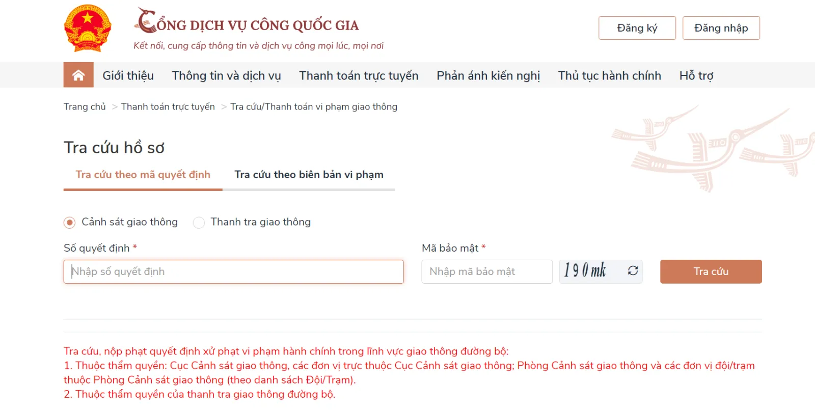 Hướng dẫn cách nộp phạt vi phạm giao thông online tiện lợi và nhanh chóng