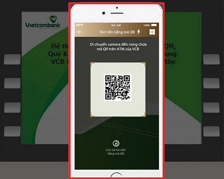 Hướng dẫn cách rút tiền bằng mã QR Vietcombank nhanh chóng, an toàn, không cần thẻ