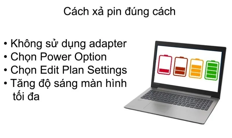 Hướng dẫn cách sạc pin laptop mới để không chai pin