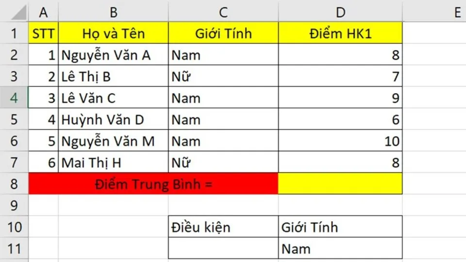 Hướng dẫn cách sử dụng hàm Daverage trong phần mềm Excel nhanh chóng, dễ hiểu