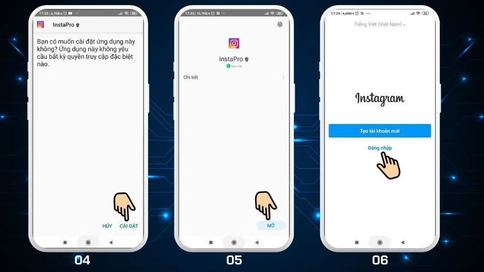 Hướng dẫn cách tải và sử dụng Instagram Pro cho điện thoại Android đơn giản và chi tiết