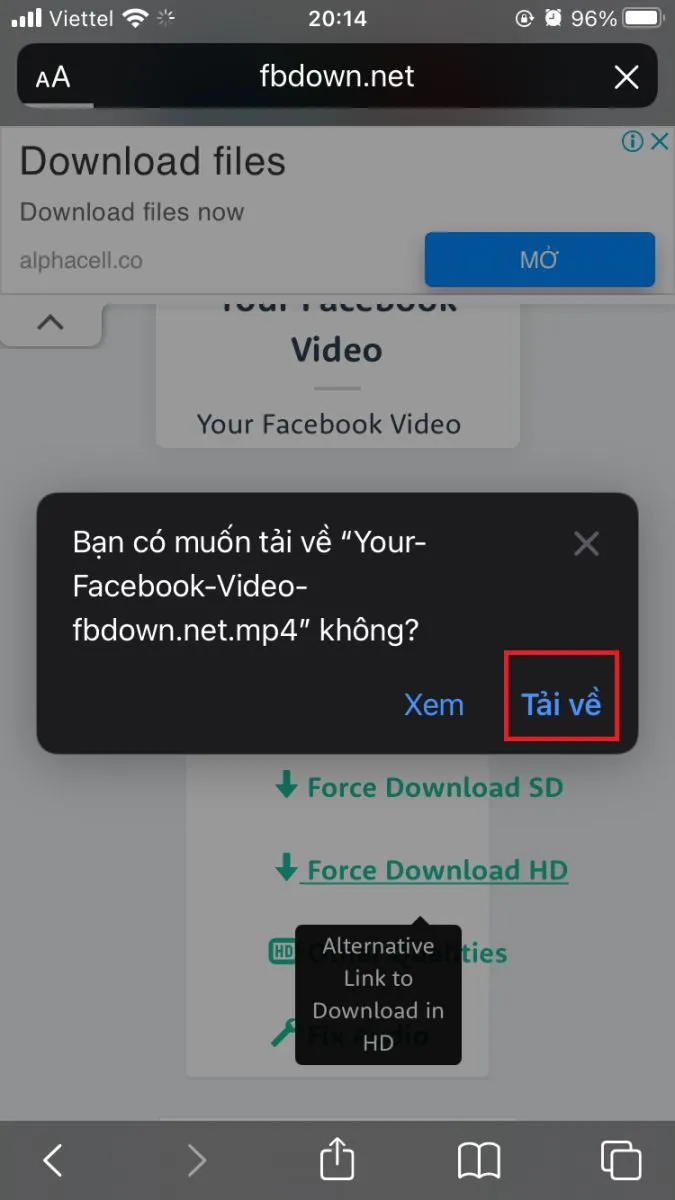 Hướng dẫn cách tải video Facebook về điện thoại siêu đơn giản mới nhất 2023