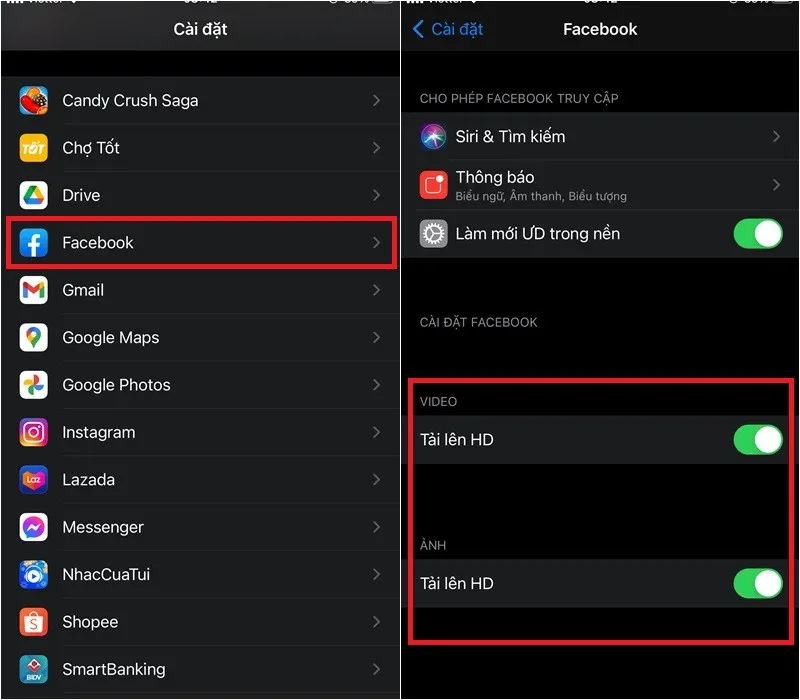 Hướng dẫn cách tải video HD lên Facebook không bị giảm chất lượng cho iPhone