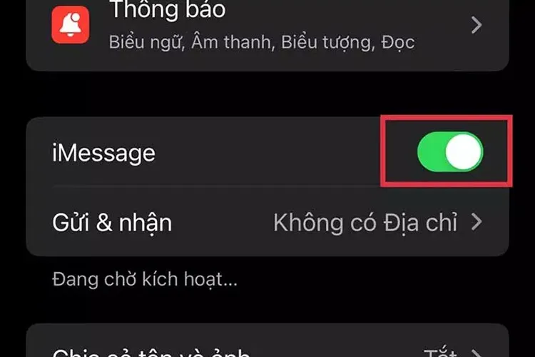 Hướng dẫn cách tắt iMessage trên iPhone, iPad cực đơn giản ai cũng thực hiện được