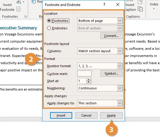 Hướng dẫn cách thêm chú thích Footnote và Endnote trong Word