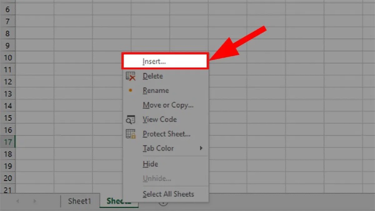 Hướng dẫn cách thêm sheet trong Excel, cách thêm trang tính trong Google Sheet đơn giản, nhanh chóng