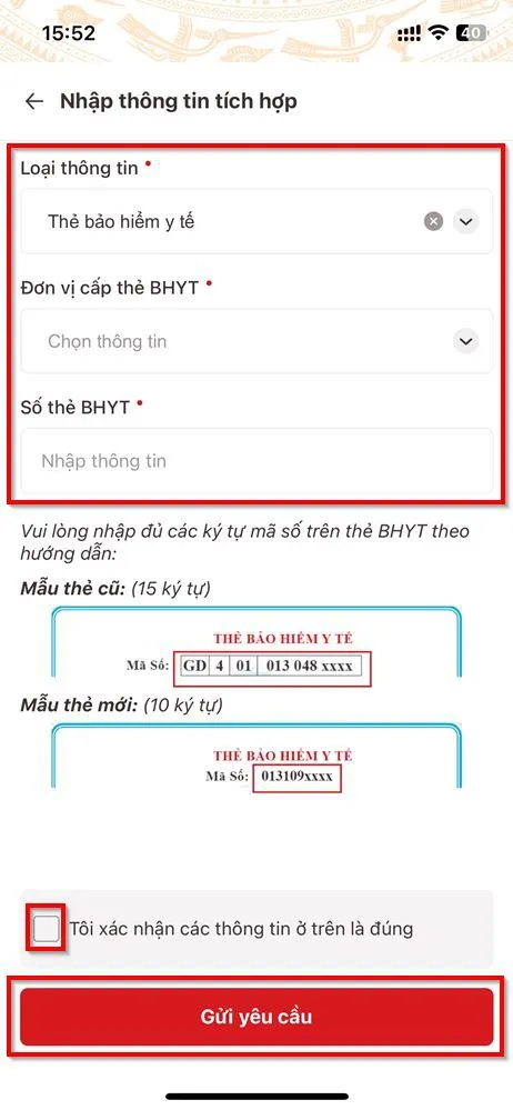 Hướng dẫn cách tích hợp thẻ BHYT vào ứng dụng VNeID ngay tại nhà