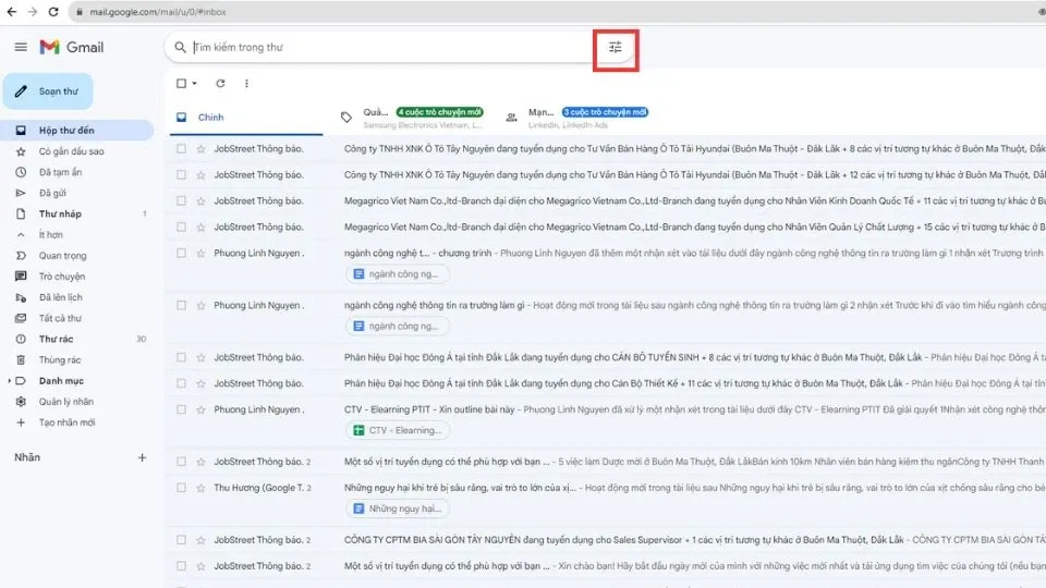 Hướng dẫn cách tìm lại email cũ quan trọng nhanh nhất trên Gmail và Outlook