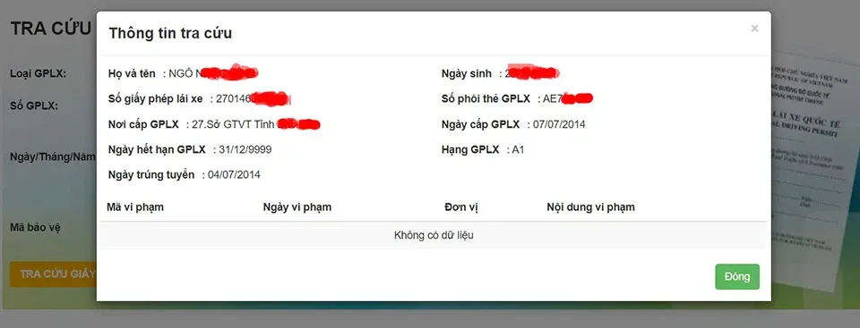 Hướng dẫn cách tra cứu giấy phép lái xe thật giả cực nhanh và chính xác
