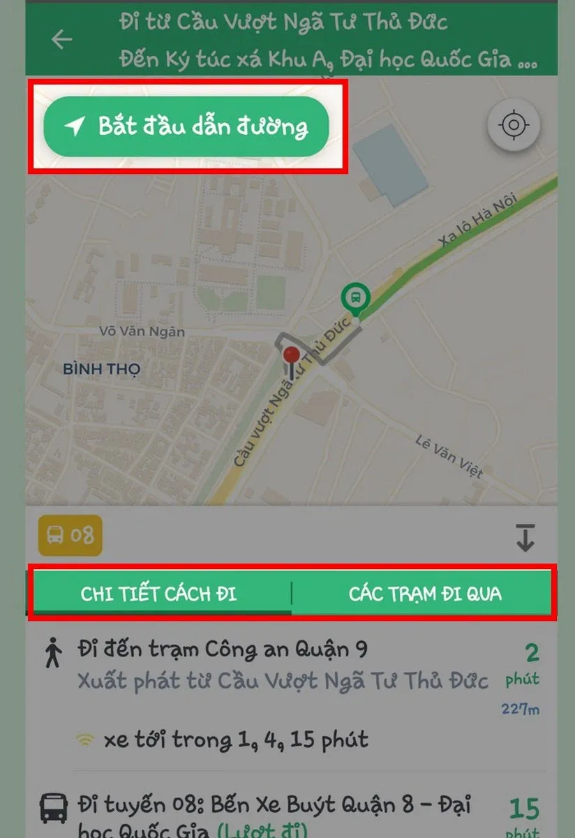 Hướng dẫn cách tra cứu tuyến xe buýt, theo dõi thông tin xe buýt đơn giản bằng ứng dụng BusMap với các bước chi tiết, dễ hiểu