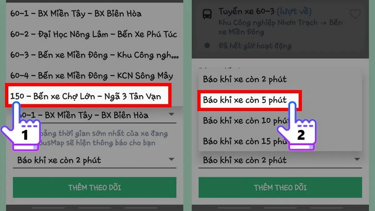 Hướng dẫn cách tra cứu tuyến xe buýt, theo dõi thông tin xe buýt đơn giản bằng ứng dụng BusMap với các bước chi tiết, dễ hiểu