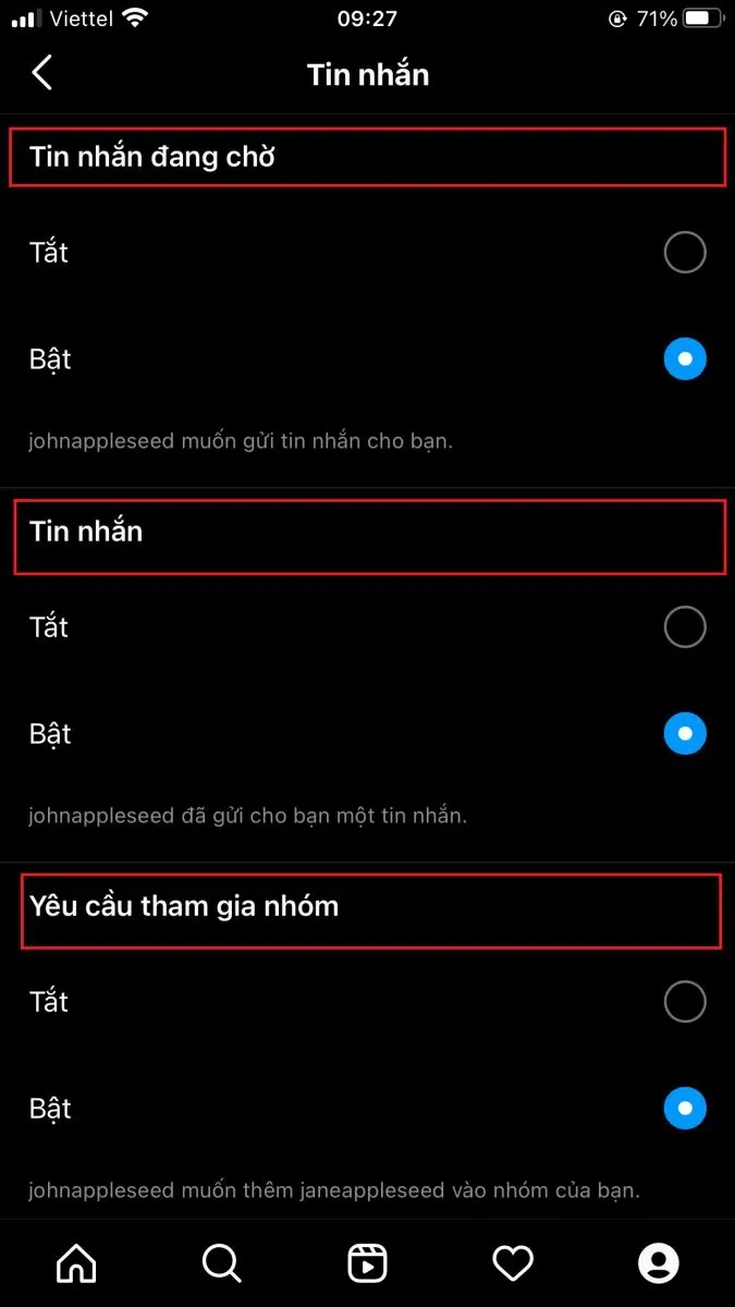 Hướng dẫn cách tuỳ chỉnh thông báo Instagram trên điện thoại