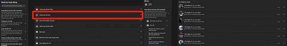 Hướng dẫn cách xem lại video đã xem trên Facebook một cách đơn giản, dễ dàng