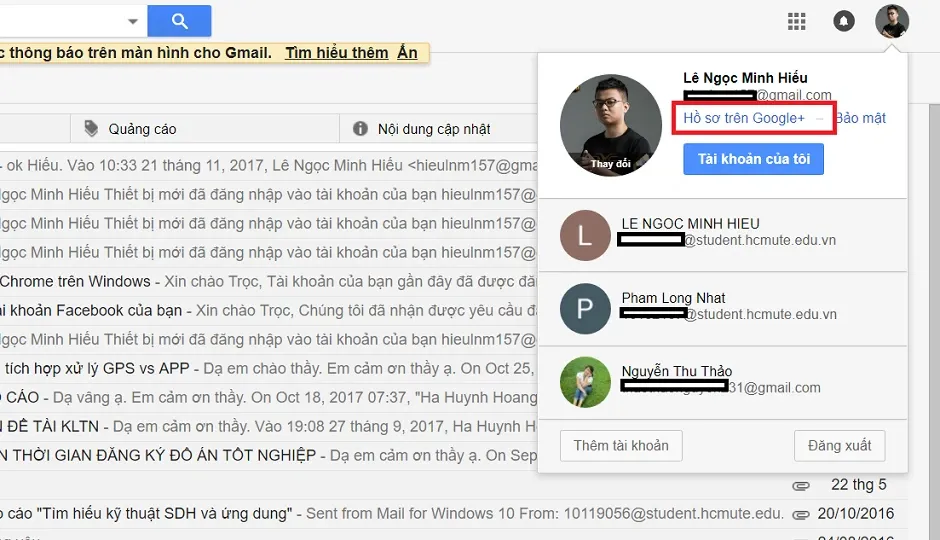 Hướng dẫn cách xóa ảnh đại diện Gmail