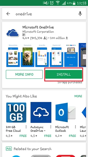 Hướng dẫn cách xóa ảnh trên onedrive từ điện thoại