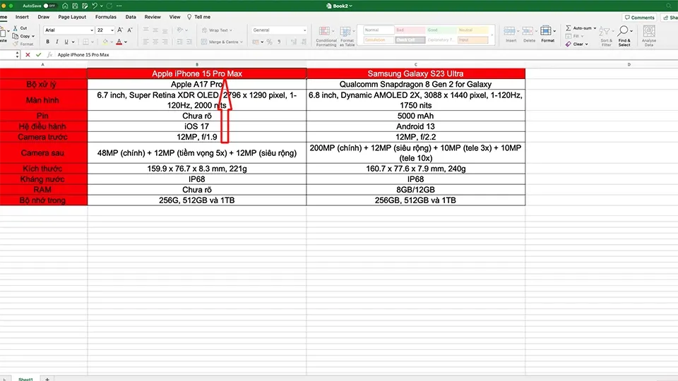 Hướng dẫn cách xuống dòng trong Excel và Google Sheets cực đơn giản, dễ hiểu