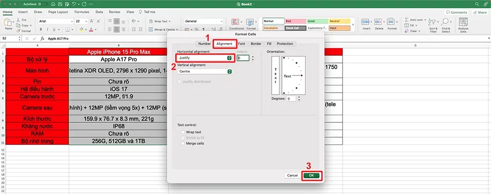 Hướng dẫn cách xuống dòng trong Excel và Google Sheets cực đơn giản, dễ hiểu