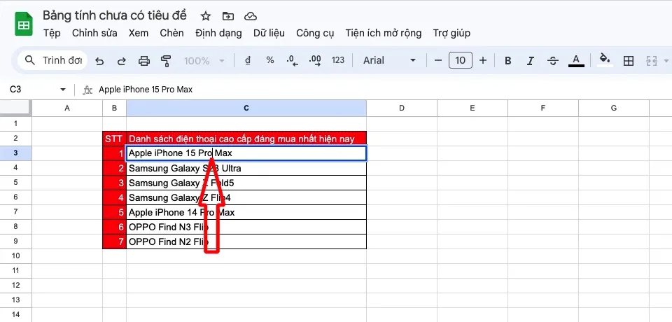 Hướng dẫn cách xuống dòng trong Excel và Google Sheets cực đơn giản, dễ hiểu