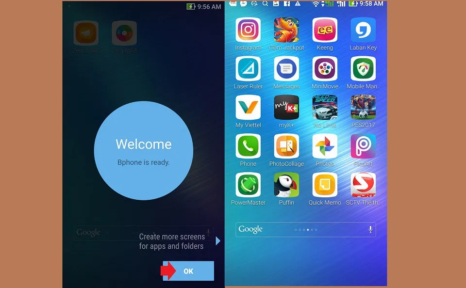 [Hướng dẫn] Cài đặt bộ giao diện BOS của Bphone 2017 lên tất cả các smartphone Android