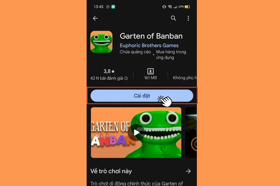 Hướng dẫn cài đặt Garten of Banban trên điện thoại và PC đơn giản chỉ với vài thao tác