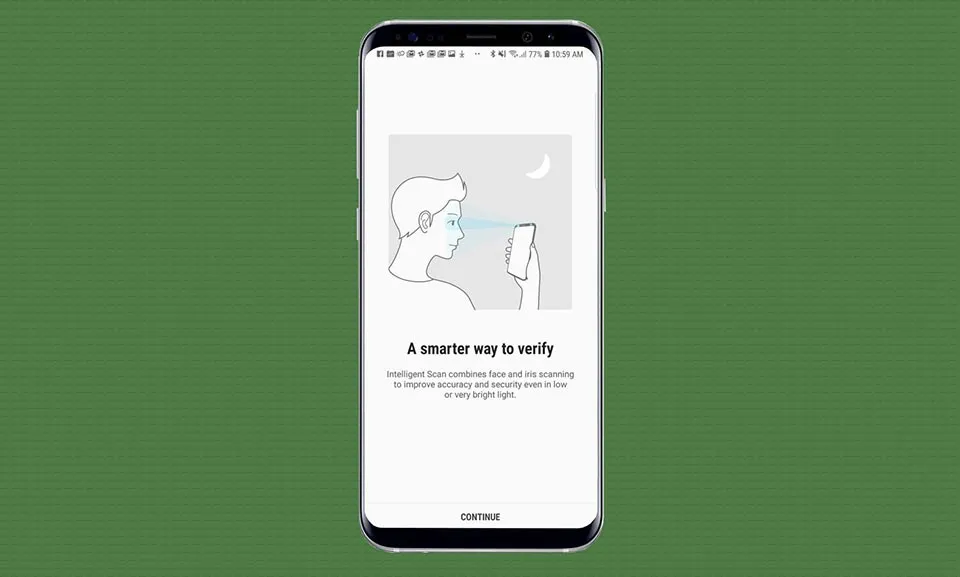 Hướng dẫn cài đặt Intelligent Scan cho Galaxy S9 / Galaxy S9+