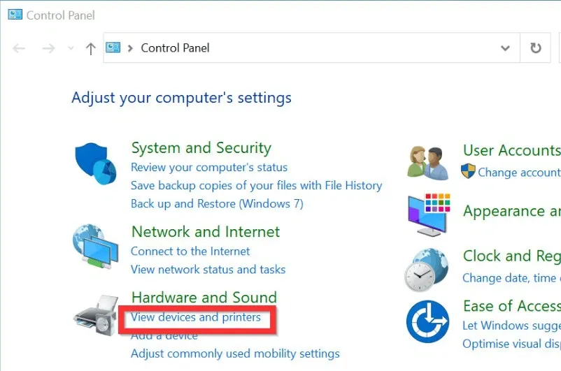 Hướng dẫn cài đặt máy in mặc định trên Windows 10