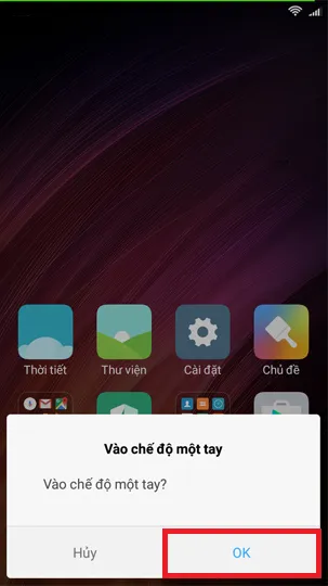 Hướng dẫn cài đặt và sử dụng chế độ một tay trên Xiaomi