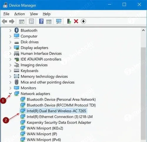 Hướng dẫn cài lại driver Wi-Fi trên Windows 10