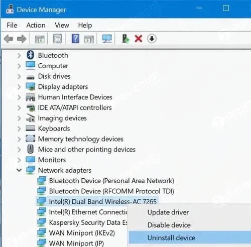 Hướng dẫn cài lại driver Wi-Fi trên Windows 10