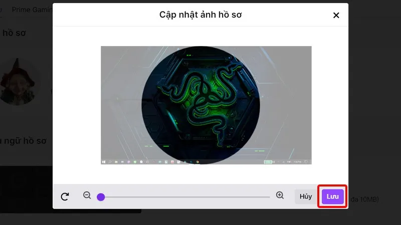 Hướng dẫn cập nhật ảnh đại diện Twitch một cách đơn giản, nhanh chóng