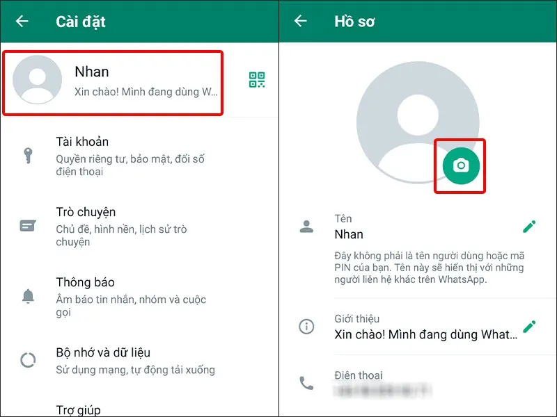 Hướng dẫn cập nhật ảnh đại diện WhatsApp đơn giản, nhanh chóng