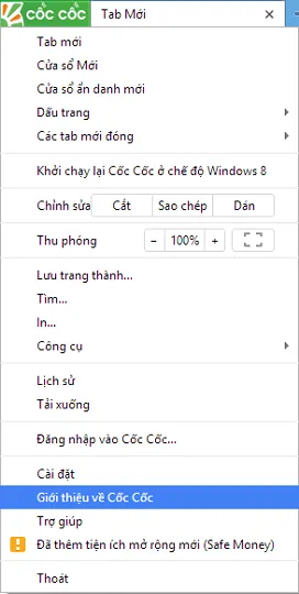 Hướng dẫn cập nhật Cốc Cốc mới nhất, khắc phục lỗi không cập nhật được Cốc Cốc